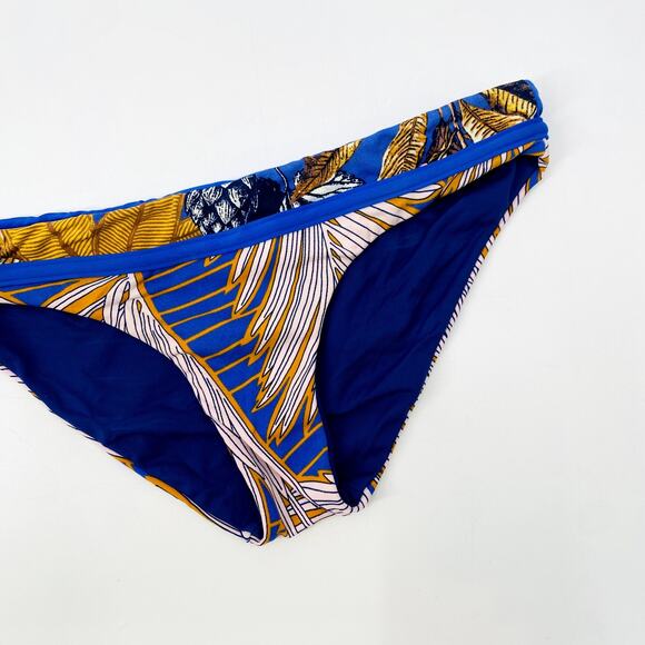 Maaji Blue Floral Bikini Bottoms - Picture 1 of 4